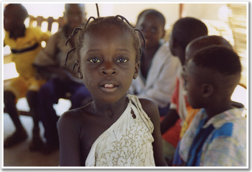 Afrikanische Kinder